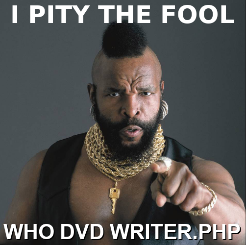 who dvd-writer.php